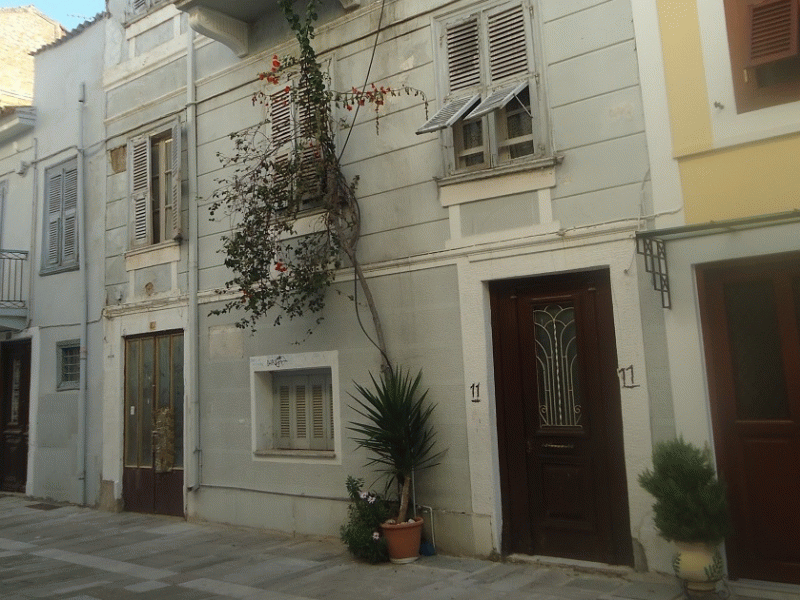 Nafplio, Argolida: Three storey listed building 